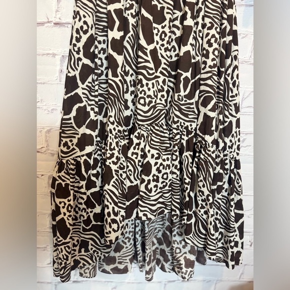 Adam Lippes x RTR Smocked Off the Shoulder Dress Size 8 - Picture 6 of 10